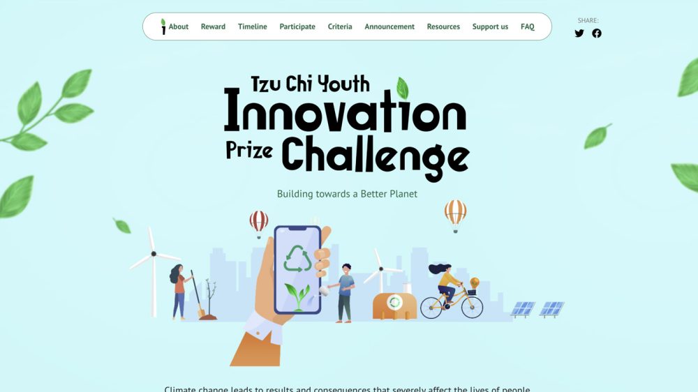 Tzu Chi Youth Innovation Prize ChallengeRole: Front-end Development